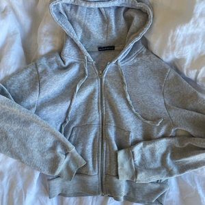 Brandy Melville cropped hoodie